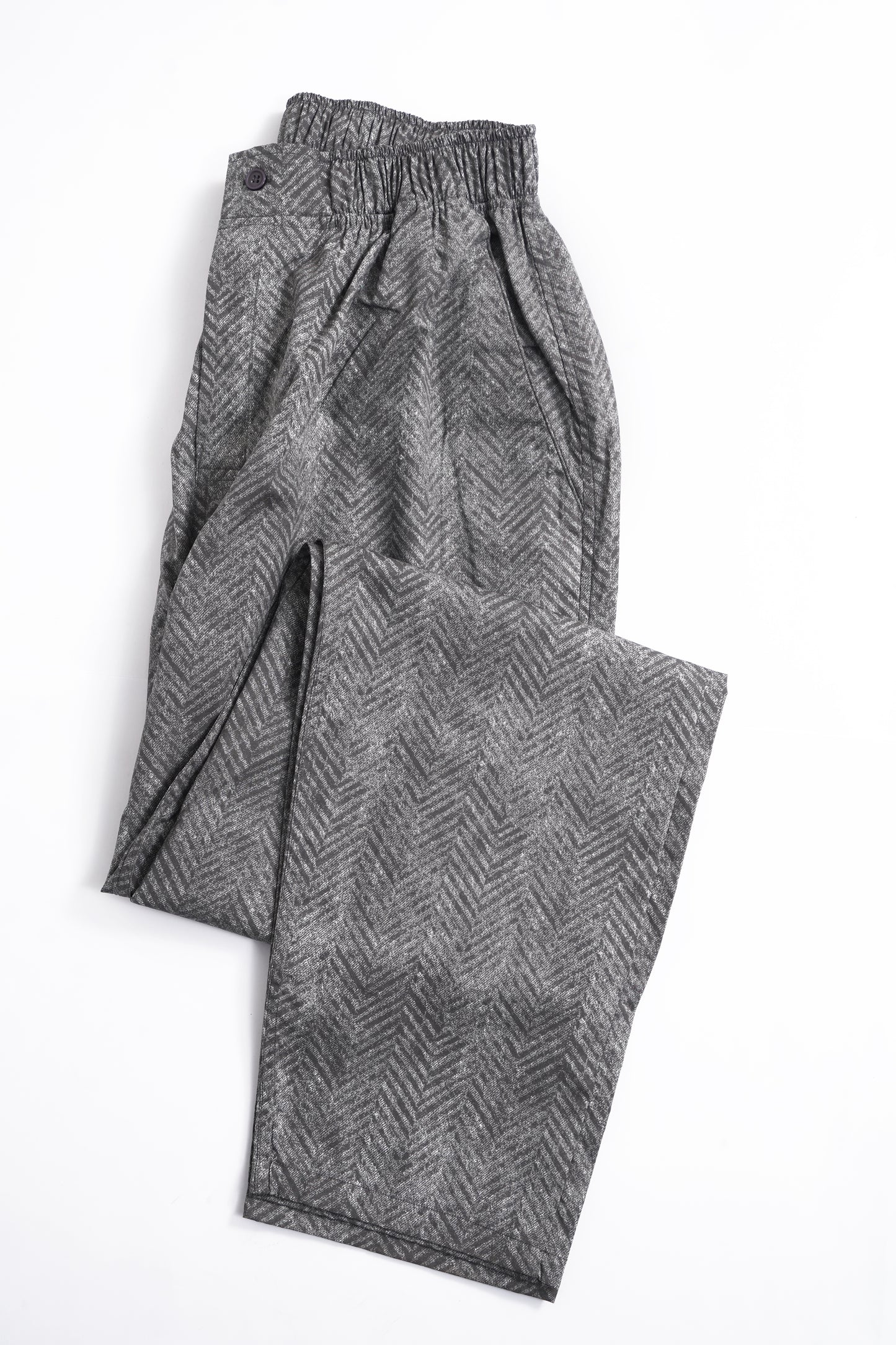 COTTON GRAY PRINT COMFIRT TROUSER FOR MENS