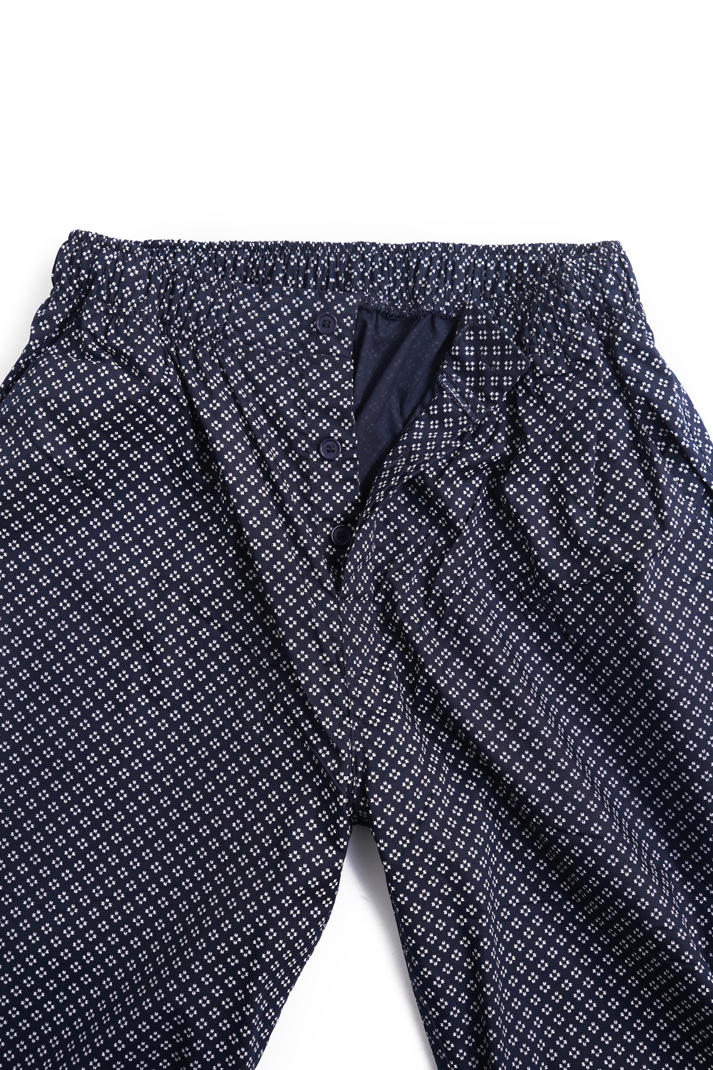 COTTON BLUE GRAY PRINT COMFIRT TROUSER FOR MENS