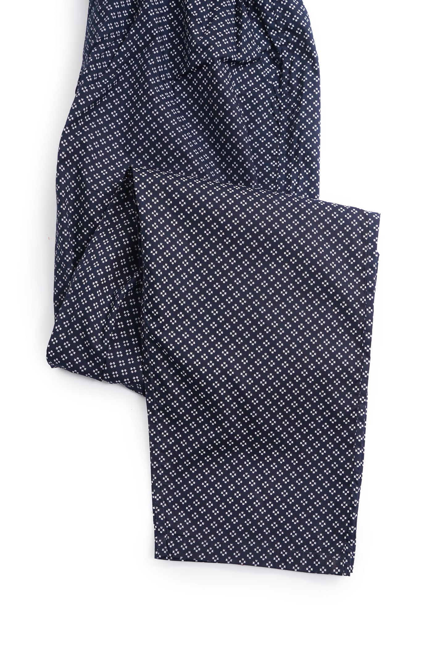 COTTON BLUE GRAY PRINT COMFIRT TROUSER FOR MENS