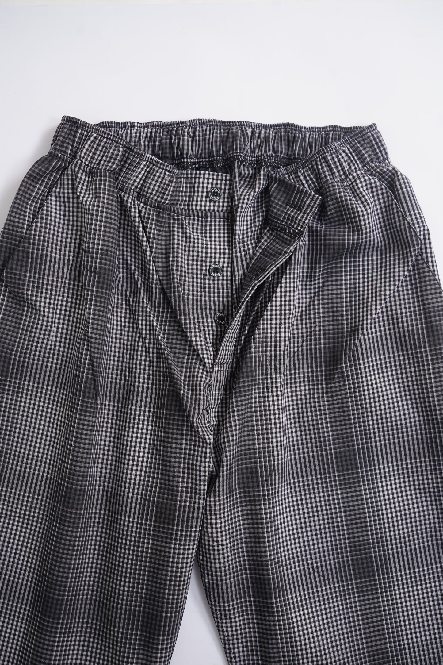 COTTON GRAY CHECK COMFIRT TROUSER FOR MENS