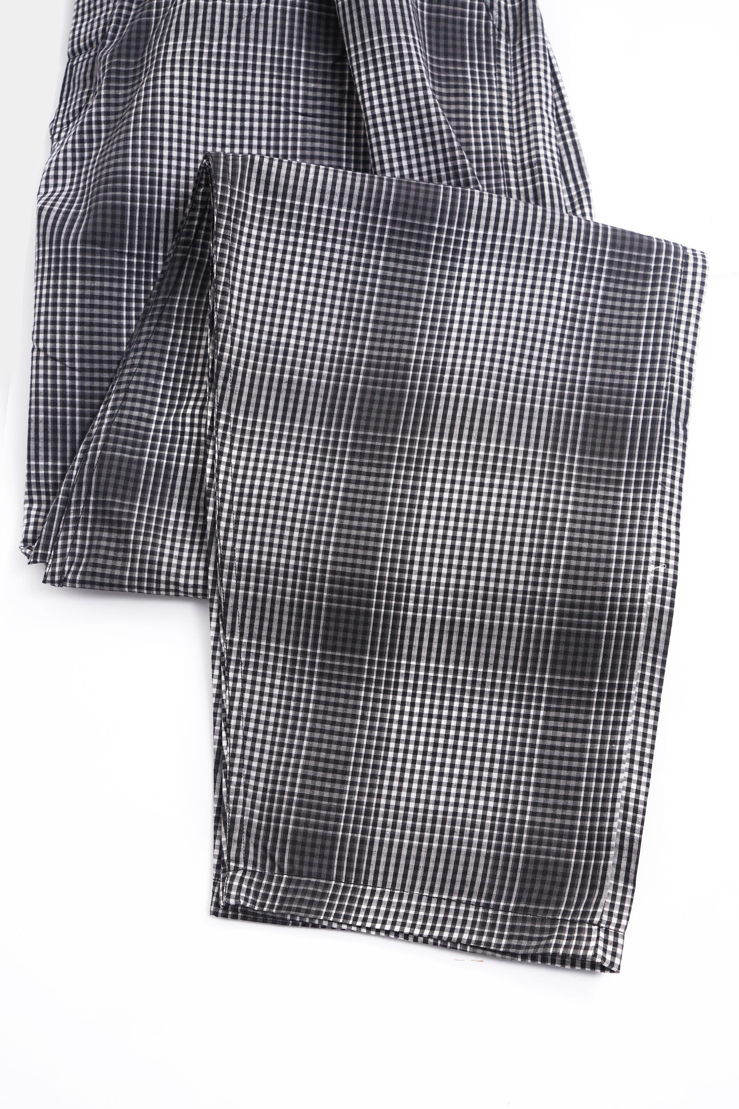 COTTON GRAY CHECK COMFIRT TROUSER FOR MENS