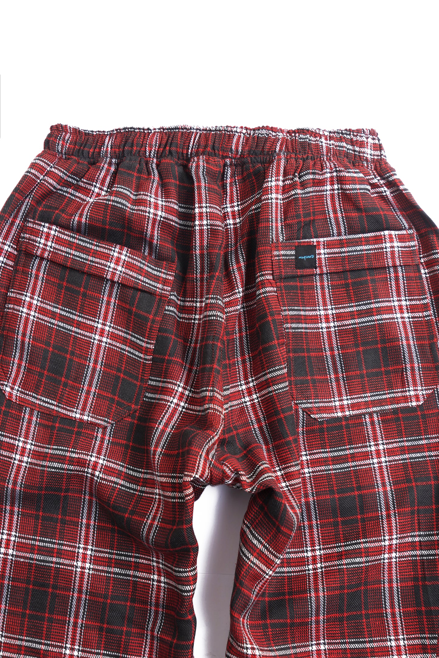 FLALLYN RED BLACK CHECK COMFIRT TROUSER FOR MENS