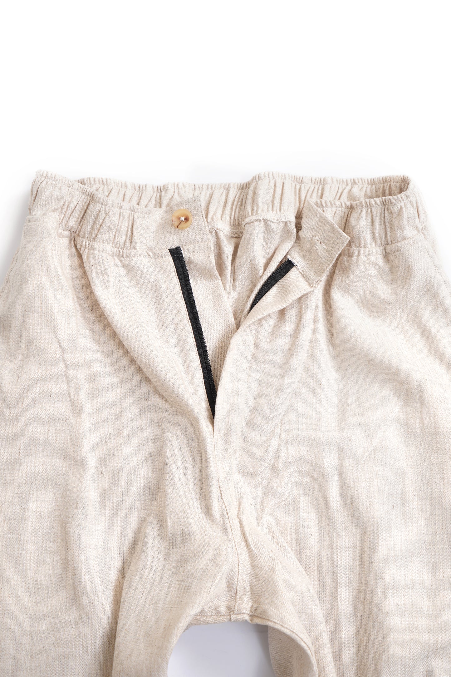 OFF WHITE LINEN COMFIRT TROUSER FOR MENS