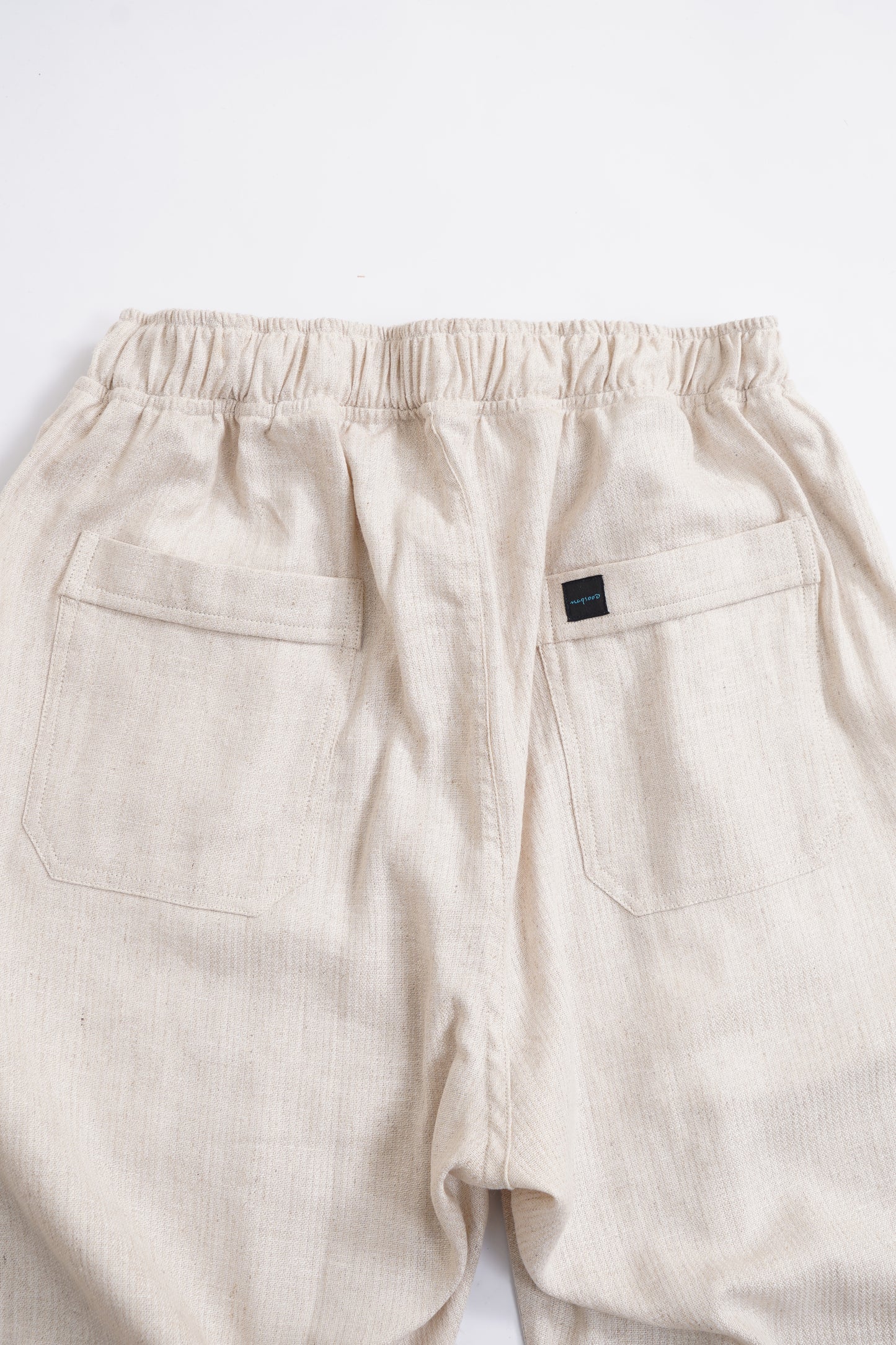 OFF WHITE LINEN COMFIRT TROUSER FOR MENS
