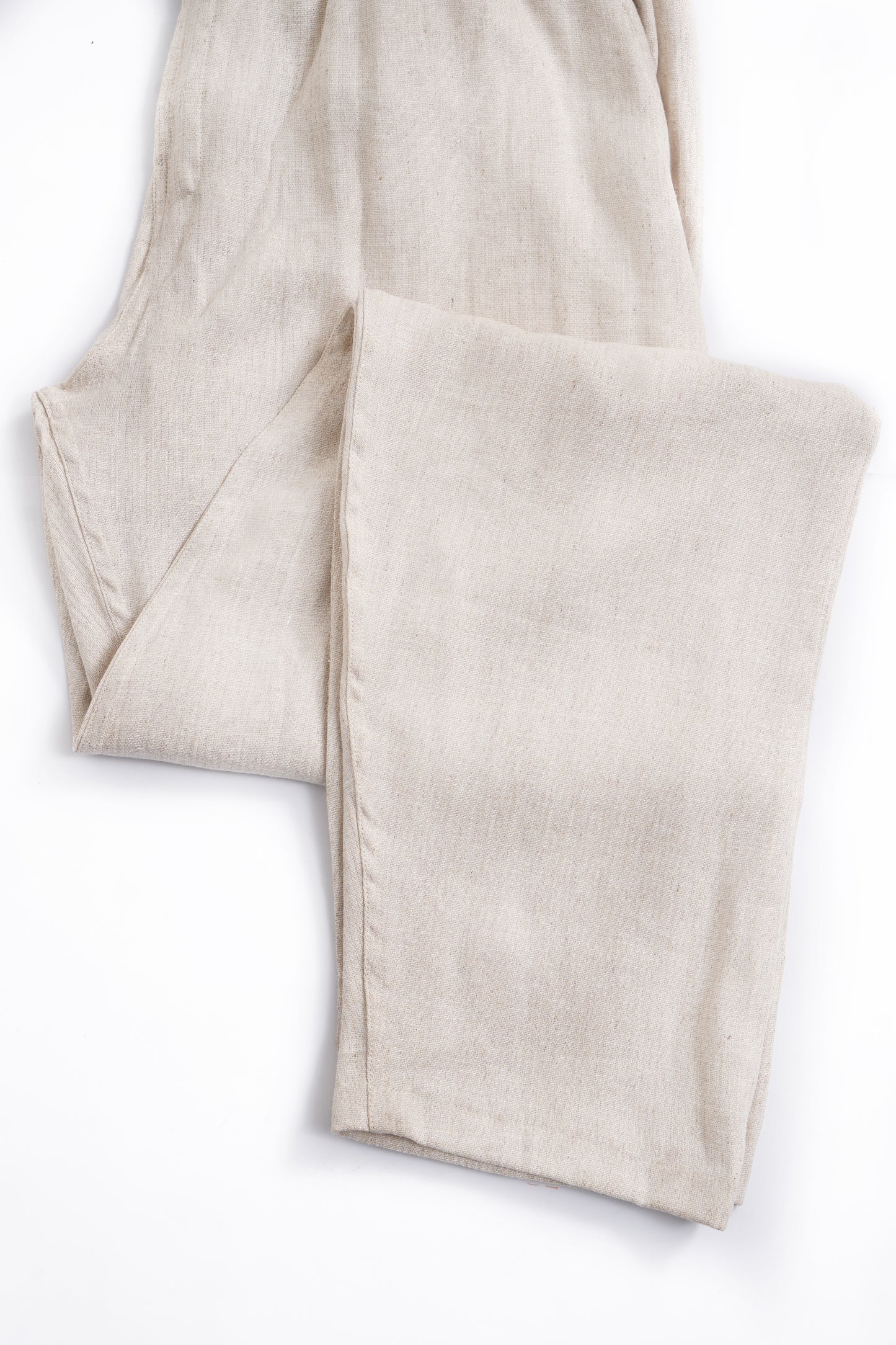 OFF WHITE LINEN COMFIRT TROUSER FOR MENS