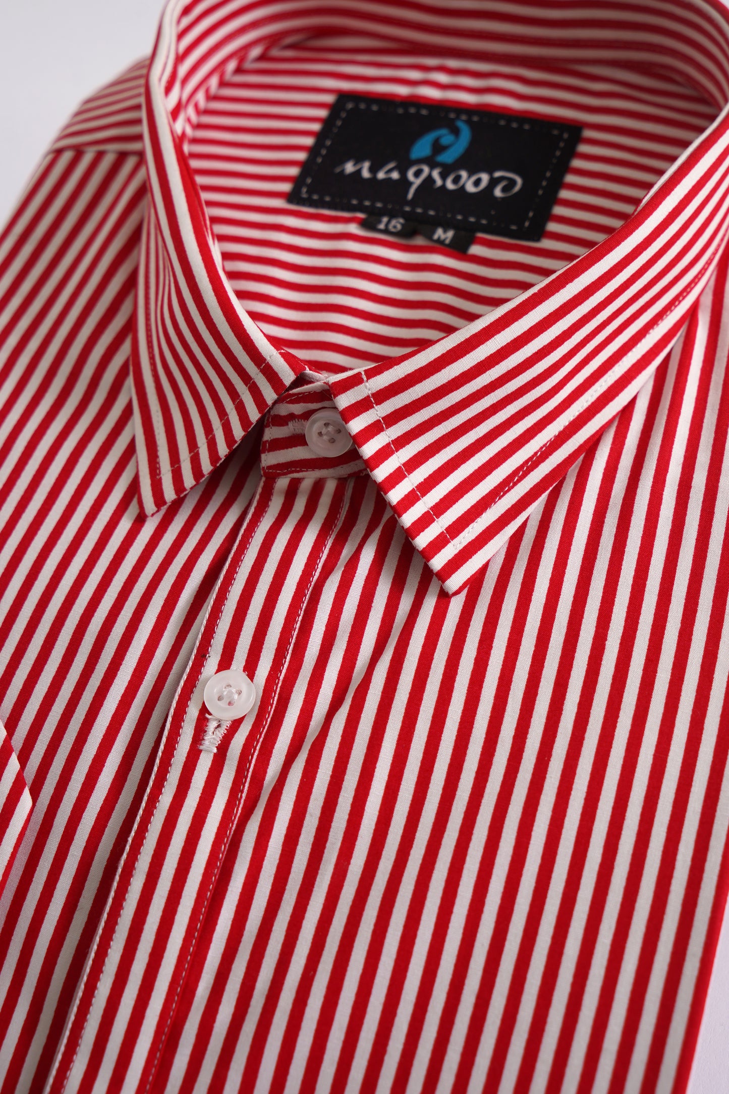 RED AND WHITE LINNING SHIRT FOR MENS