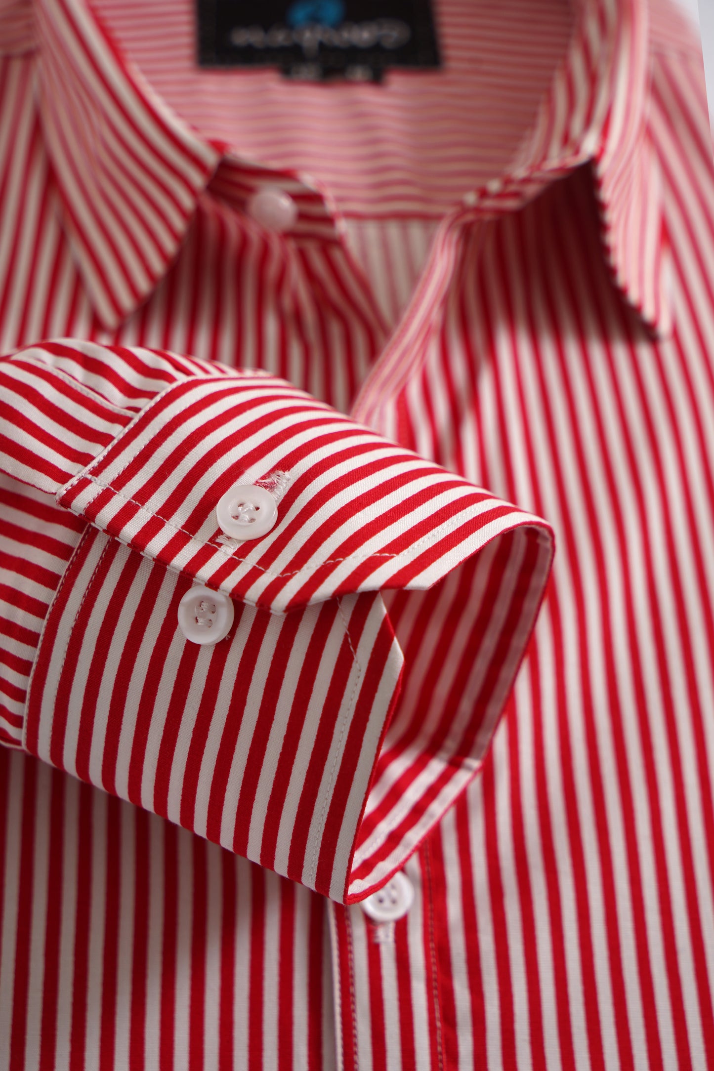RED AND WHITE LINNING SHIRT FOR MENS