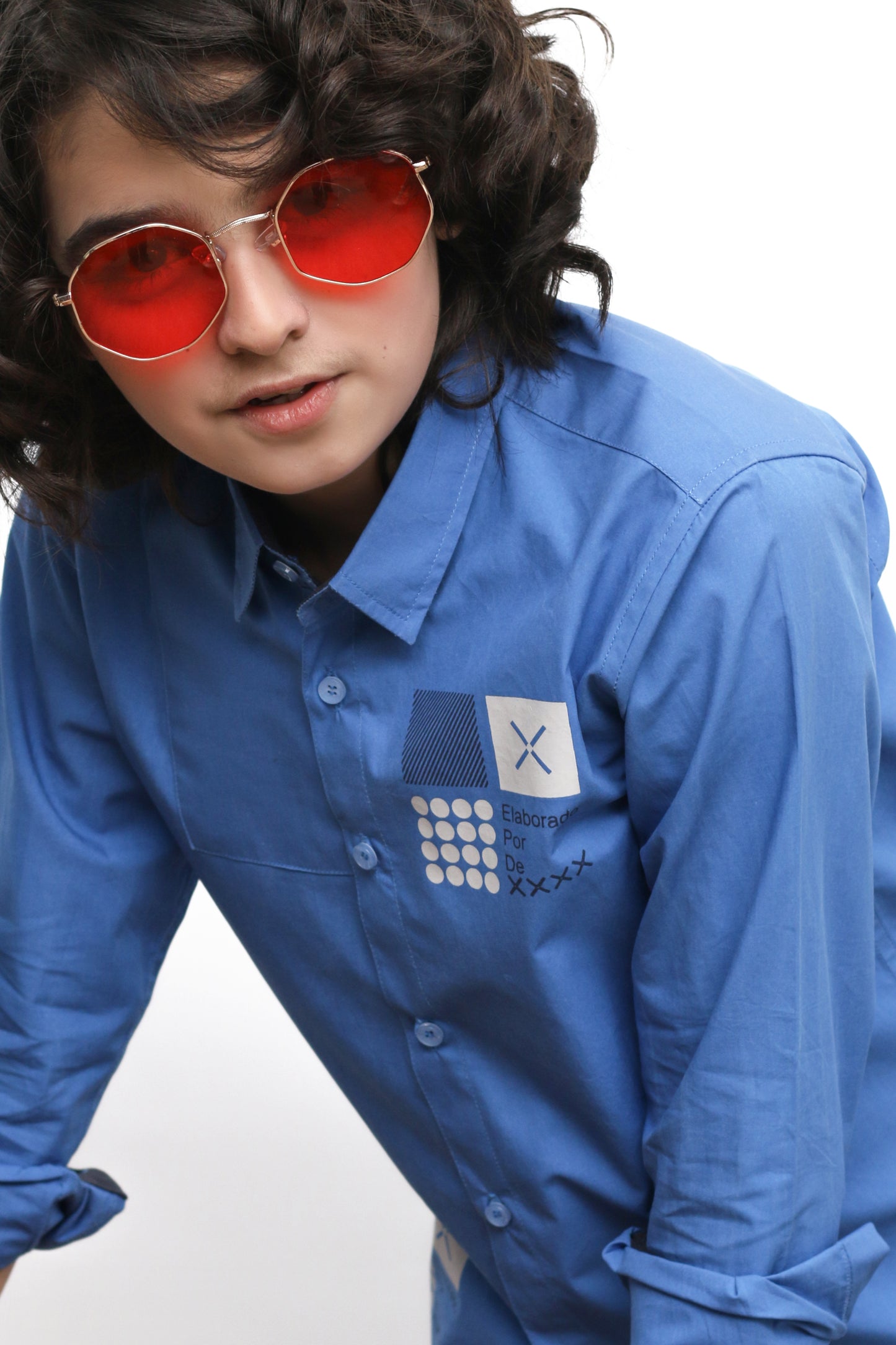 KID'S LIGHT BLUE CASUAL SHIRT