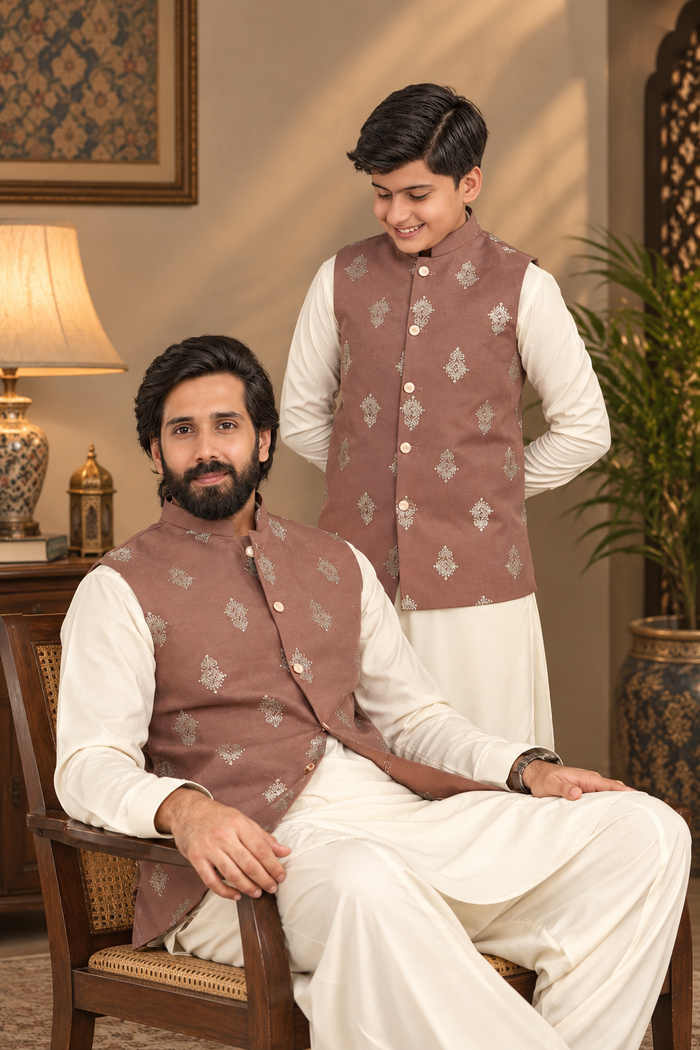 National dress (Kameez Shalwar, Kurta, Waistcoat)