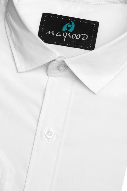 WHITE  SHIRT FOR MENS