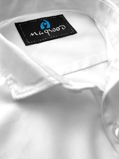 WHITE  SHIRT FOR MENS