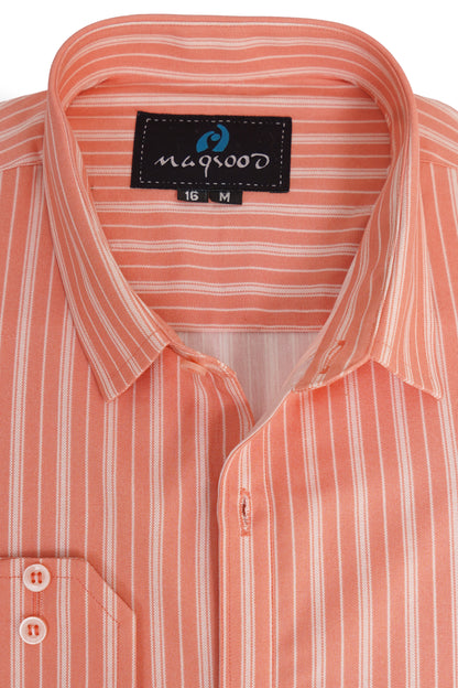 MEN'S BEAN RED LINNING FORMAL SHIRT