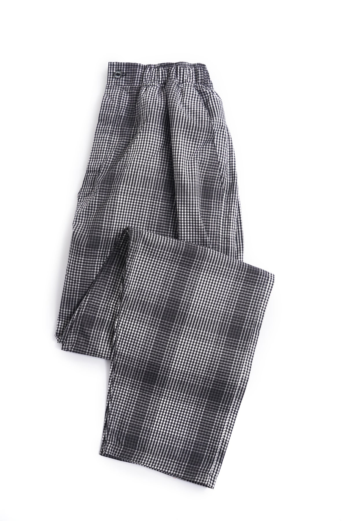 COTTON GRAY CHECK COMFIRT TROUSER FOR KIDS