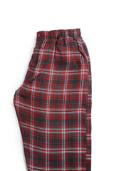 FLALLYN RED BLACK CHECK COMFIRT TROUSER FOR MENS