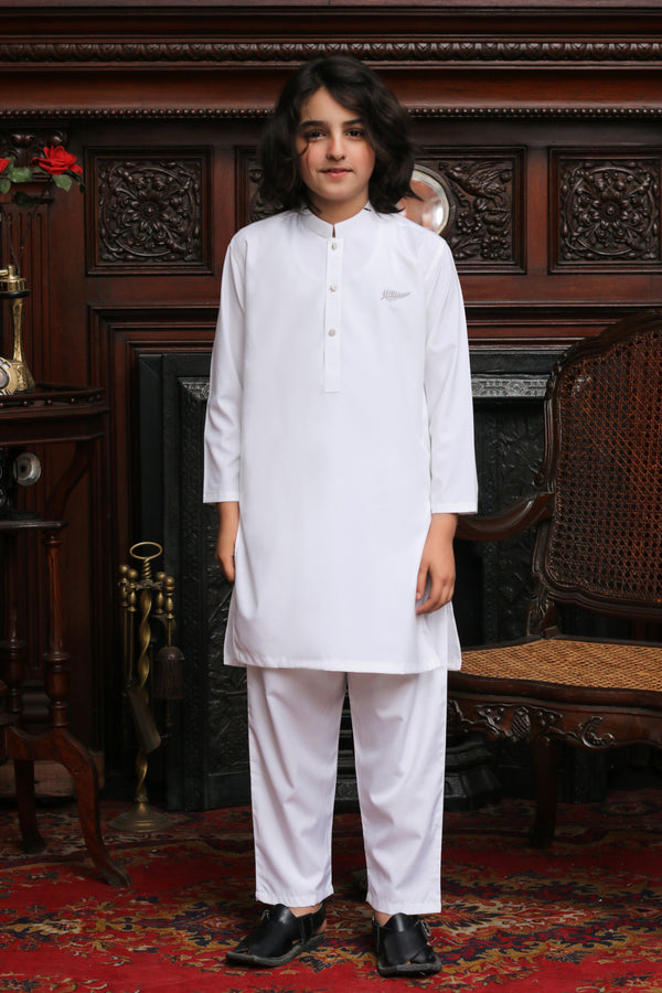 WEISS BOSKI KINDER-SHALWAR KAMEEZ