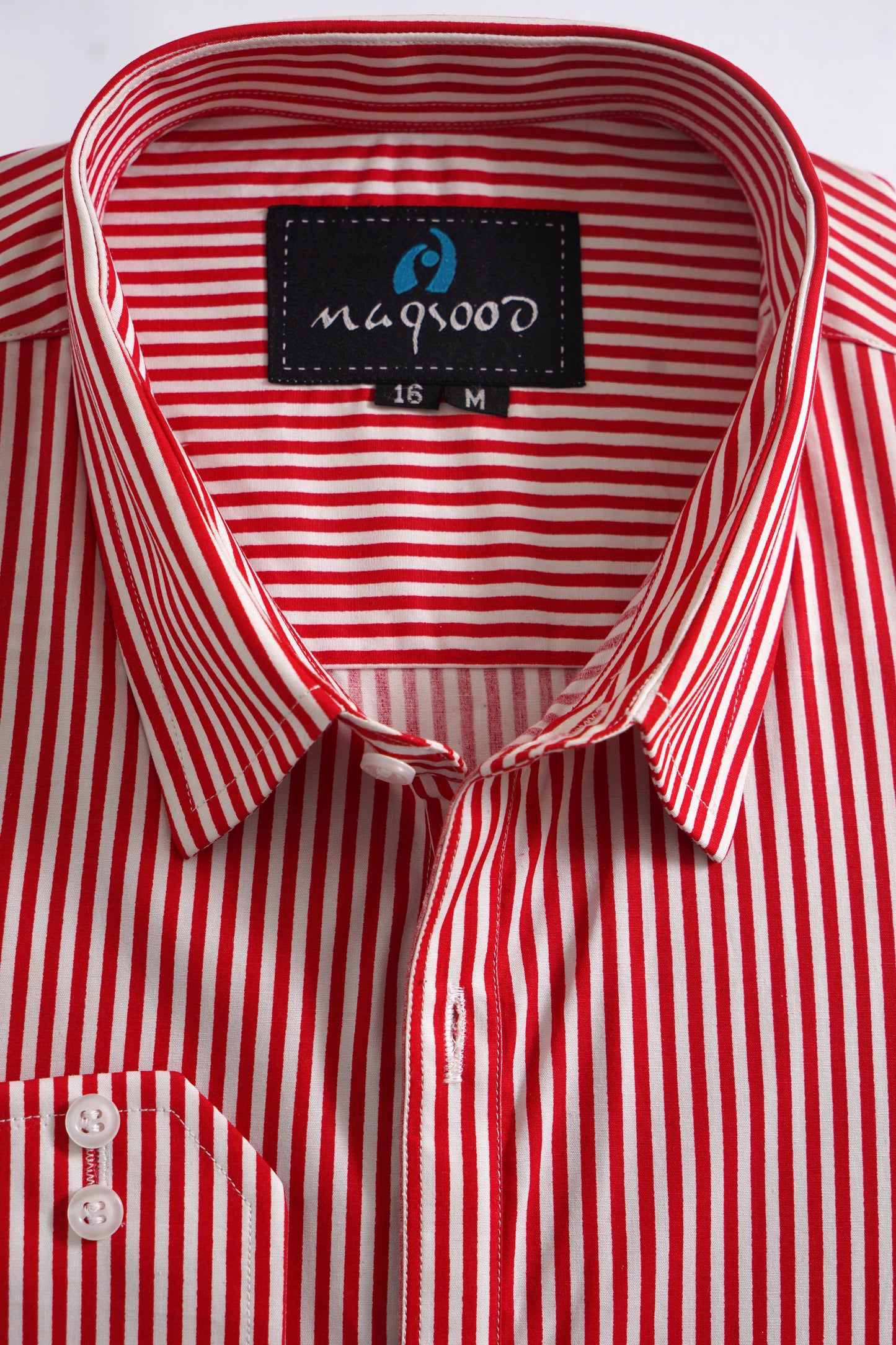 MEN'S RED LINNING FORMAL SHIRT