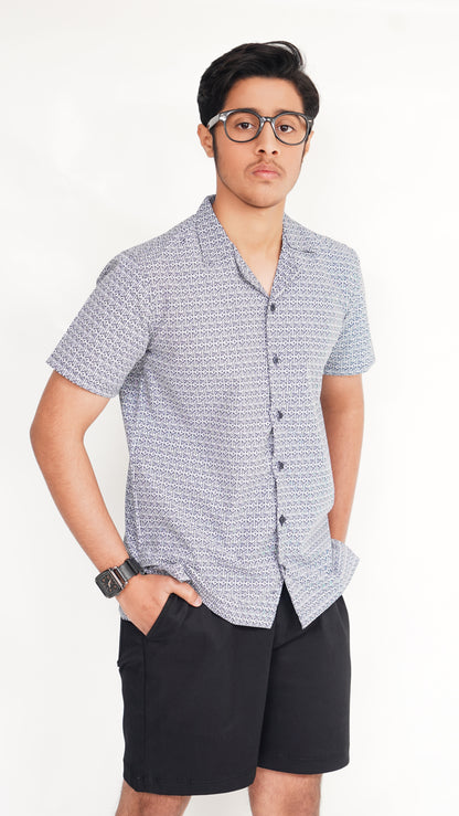 GRAY LINNING AND BLACK TWIL NEEKER MEN'S PAIR