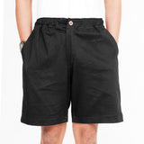 BLACK PRINT SHIRT AND BLACK TWIL NEEKER MEN'S PAIR