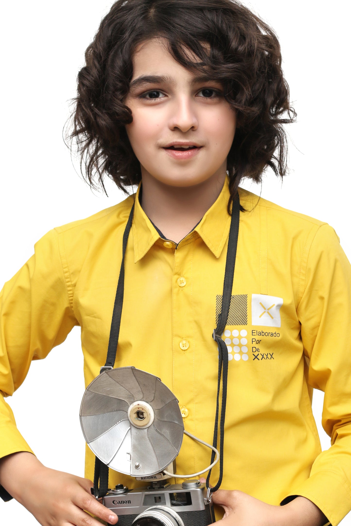 KID'S YELLOW CASUAL SHIRT