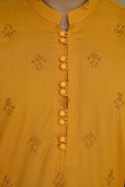 MUSTRAD EMBROIDED MEN'S KURTA