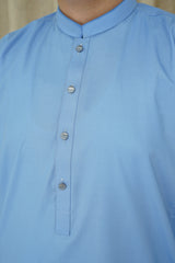 SKY BLUE KID'S SHALWAR KAMEEZ