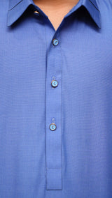 HIMMELBLAUES SHALWAR KAMEEZ FÜR KINDER ZUM WASCHEN