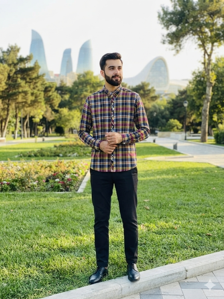 MEN'S MULTI COLOR CHECK CASUAL SHIRT