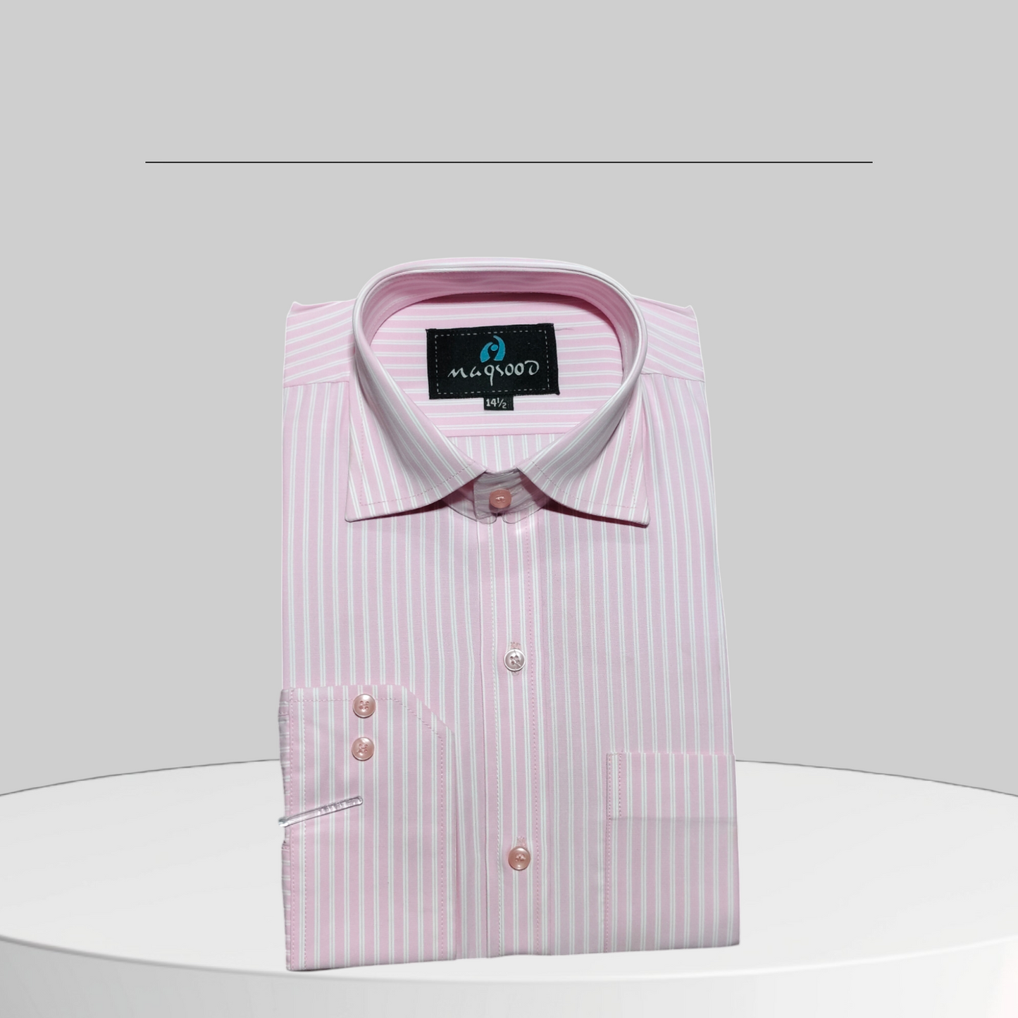 MEN'S CERISE LINING DRESS SHIRT