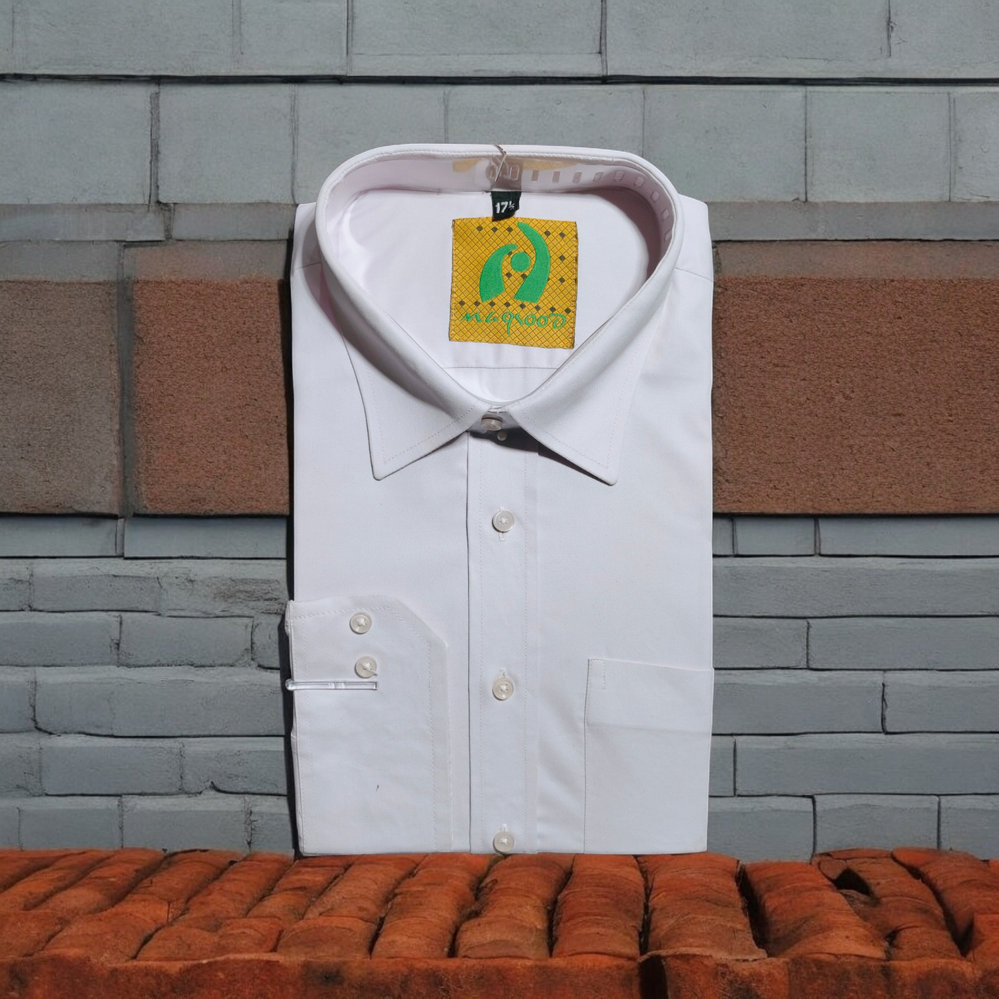 MEN'S BLOSSOM PINK PLANE DRESS SHIRT