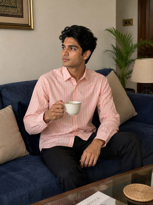 BEAN RED LINNING SHIRT FOR MENS