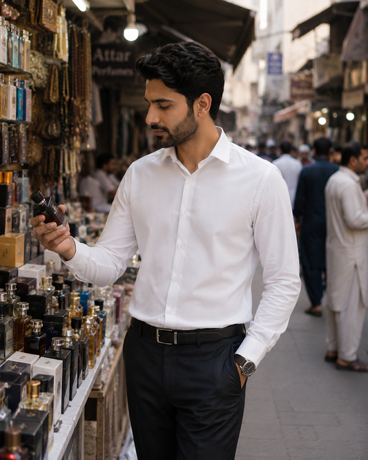 WHITE  SHIRT FOR MENS