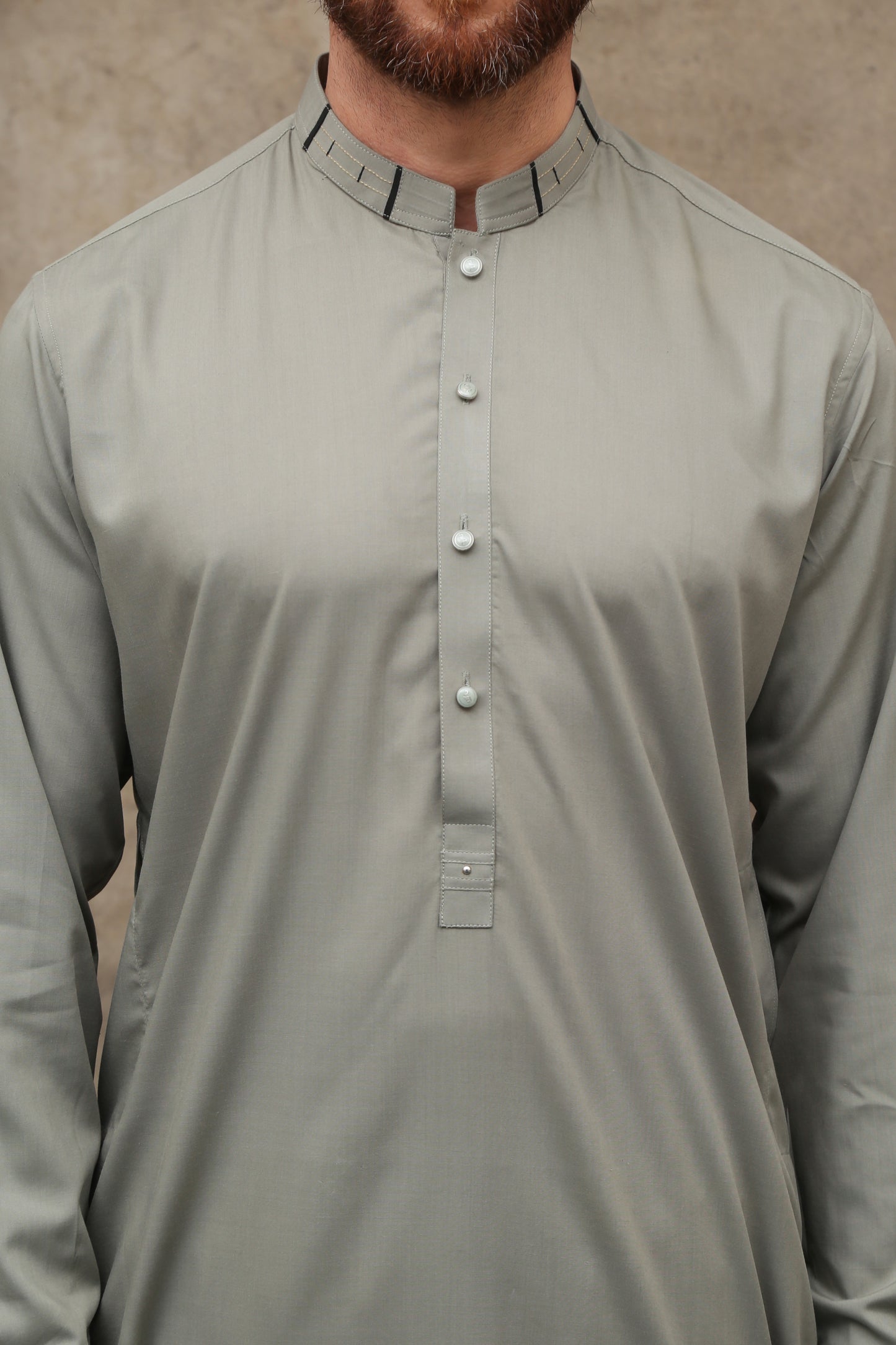 LIGHT GREEN MEN'S WASH & WEAR SHALWAR KAMEEZ